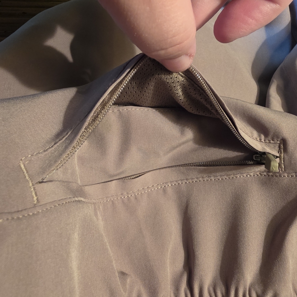 NWT Athletic Works Woven Shorts Men's Size 3XL In Taupe - Picture 8 of 12